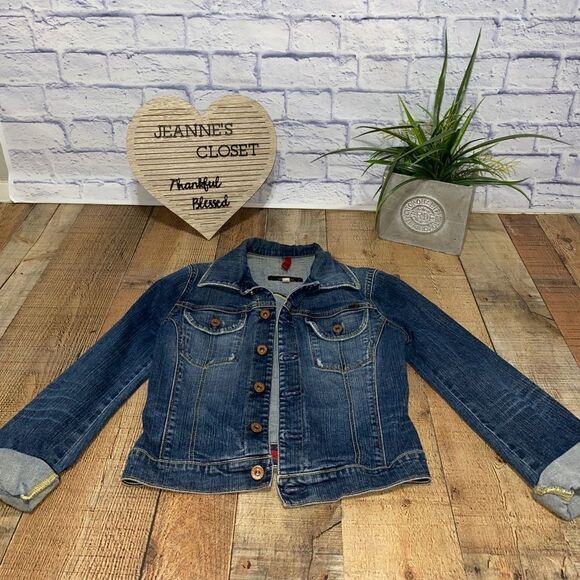 AG Adriano Goldschmied The Alamo Denim Jacket Size xs - Picture 10 of 13